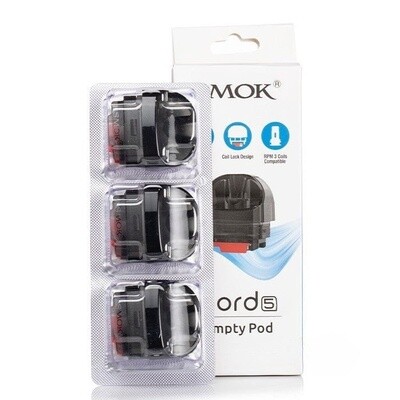 SMOK - Nord 5 - RPM 3 - Replacement Pod Cartridge No Coil (pack of 3)