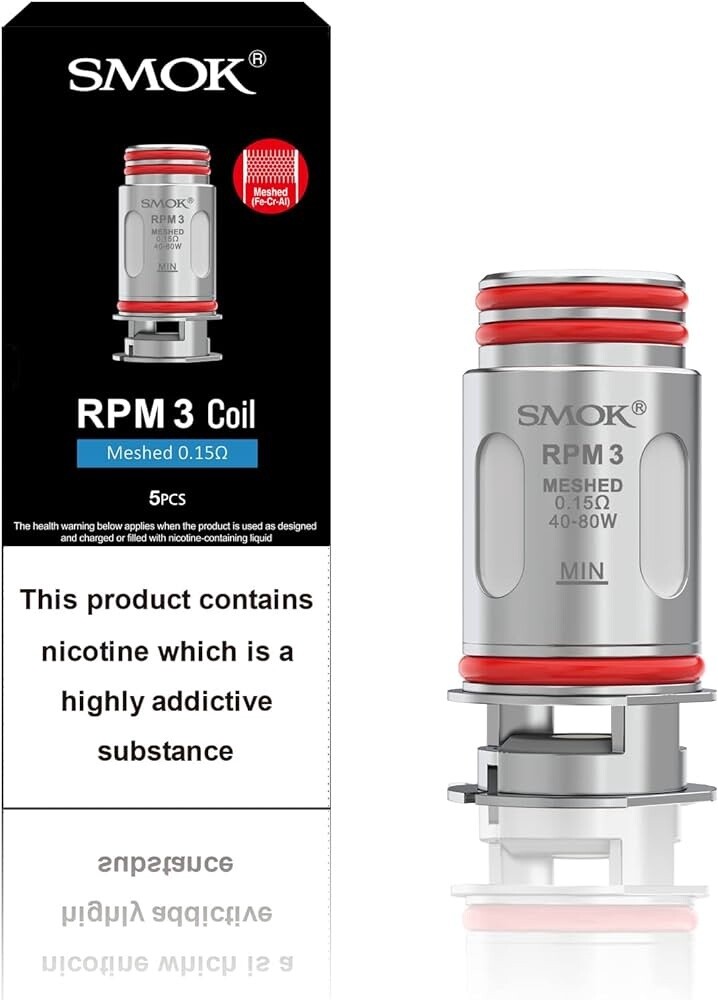 SMOK - RPM3 Mesh Coil - 0.15ohm (each) [pack size 5]