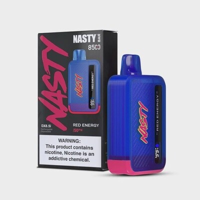 Nasty Bar - 8500 Puff 50mg Disposable - Red Energy