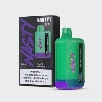 Nasty Bar - 8500 Puff 50mg Disposable - Aloe Grape