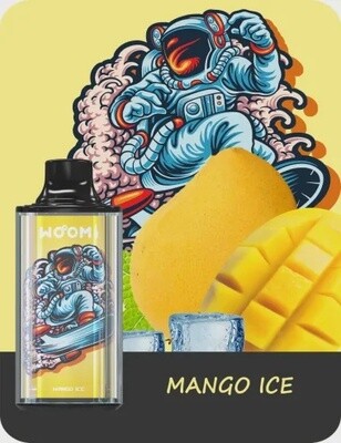 Woomi Space 8000 Rechargeable Disposable - Mango Ice - 2%