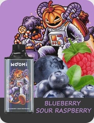 Woomi Space 8000 Rechargeable Disposable - Blueberry Sour Raspberry - 5%