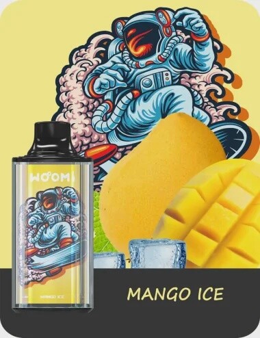 Woomi Space - 8000 Puff - Mango Ice - 5%