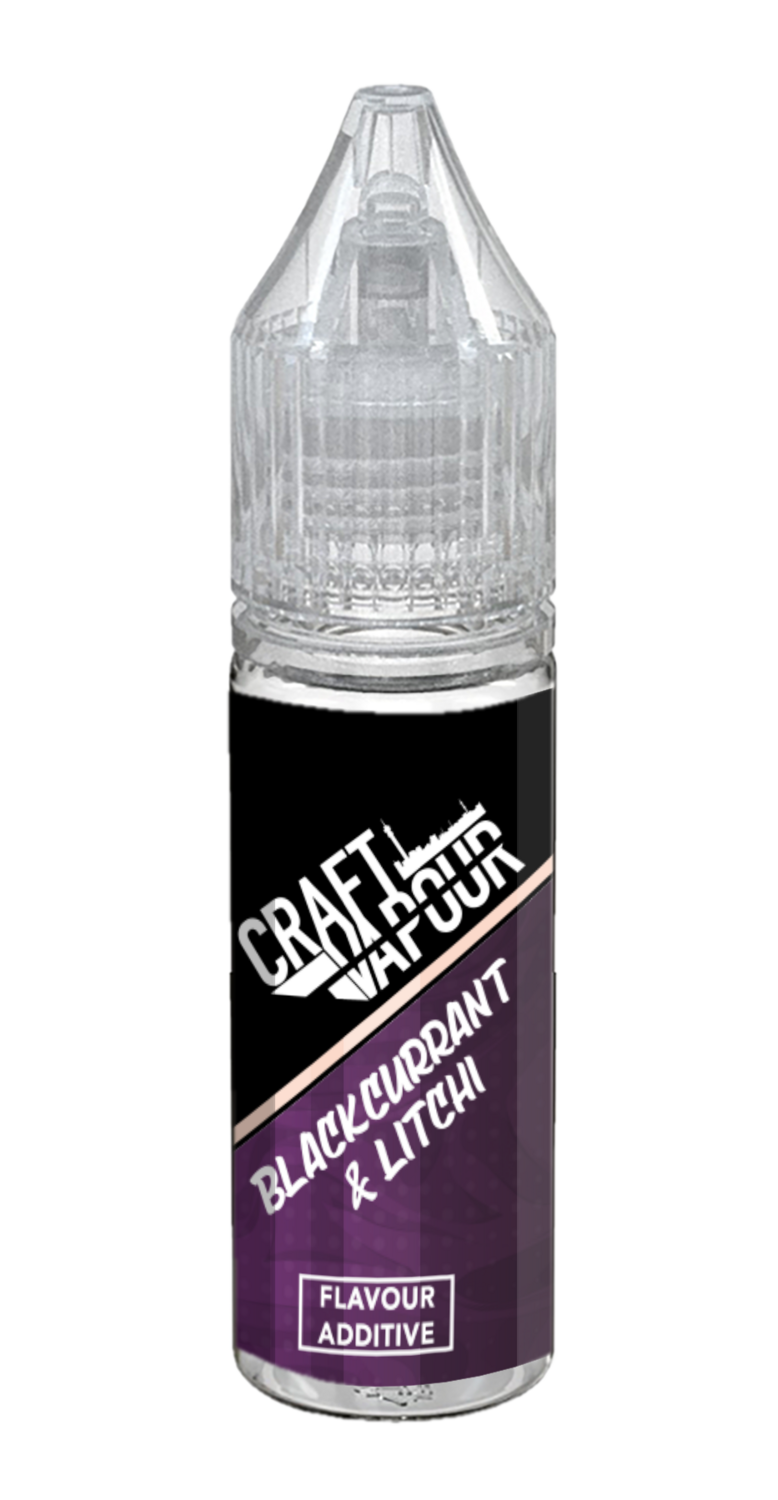 Craft Vapour - Blackcurrant &amp; Litchi LONGFILL Kit - 30ml - 20mg.