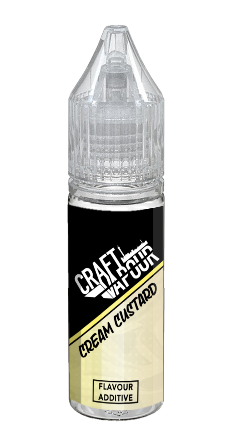 Craft Vapour - Cream Custard - 30ml SHORTFILL Kit - 20mg