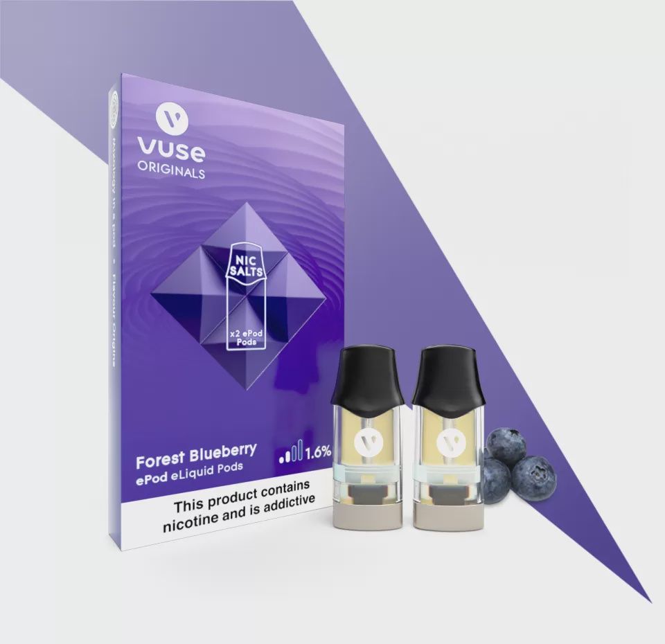 Vuse e-Pods - Forest Blueberry 1.6 / 1.8%