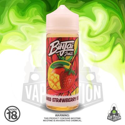 Binjai XL - Mango Strawberry  - 120ml - 3mg Freebase