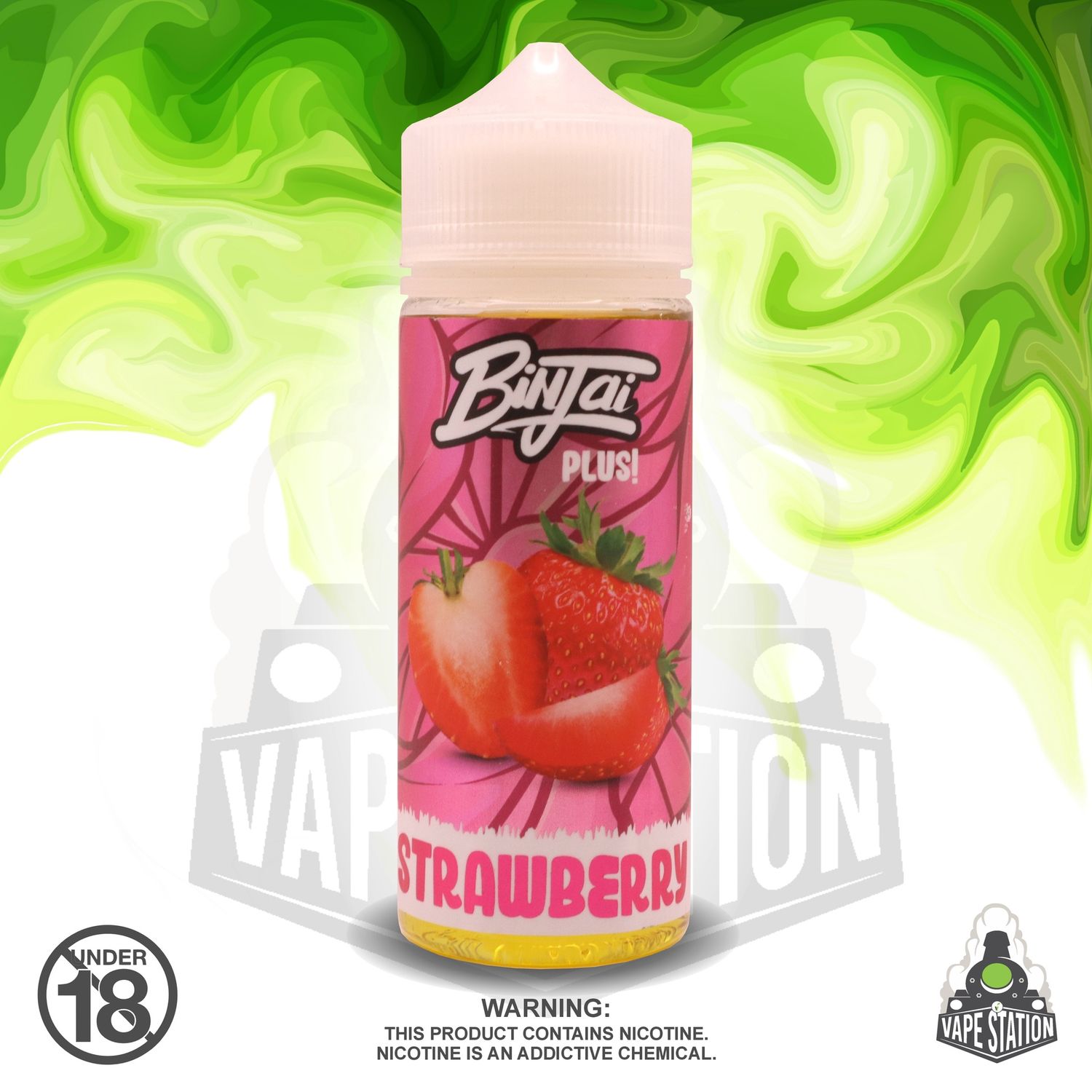 Binjai XL - Strawberry - 120ml - 3mg