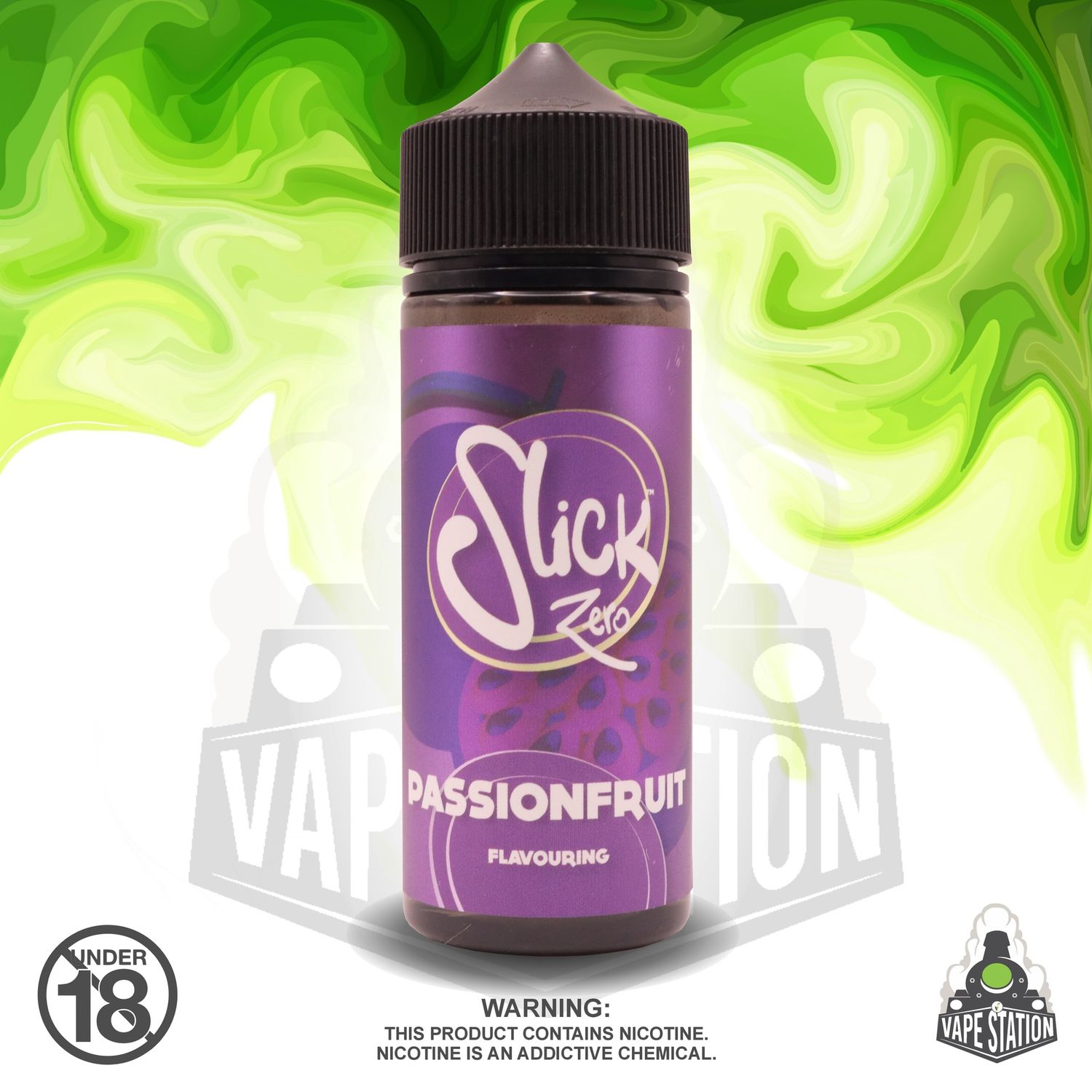 Slick Zero - Passionfruit - 120ml LONGFILL  (Flavour Only)