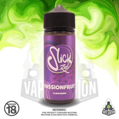 Slick Zero - Passionfruit - 120ml LONGFILL  (Flavour Only)