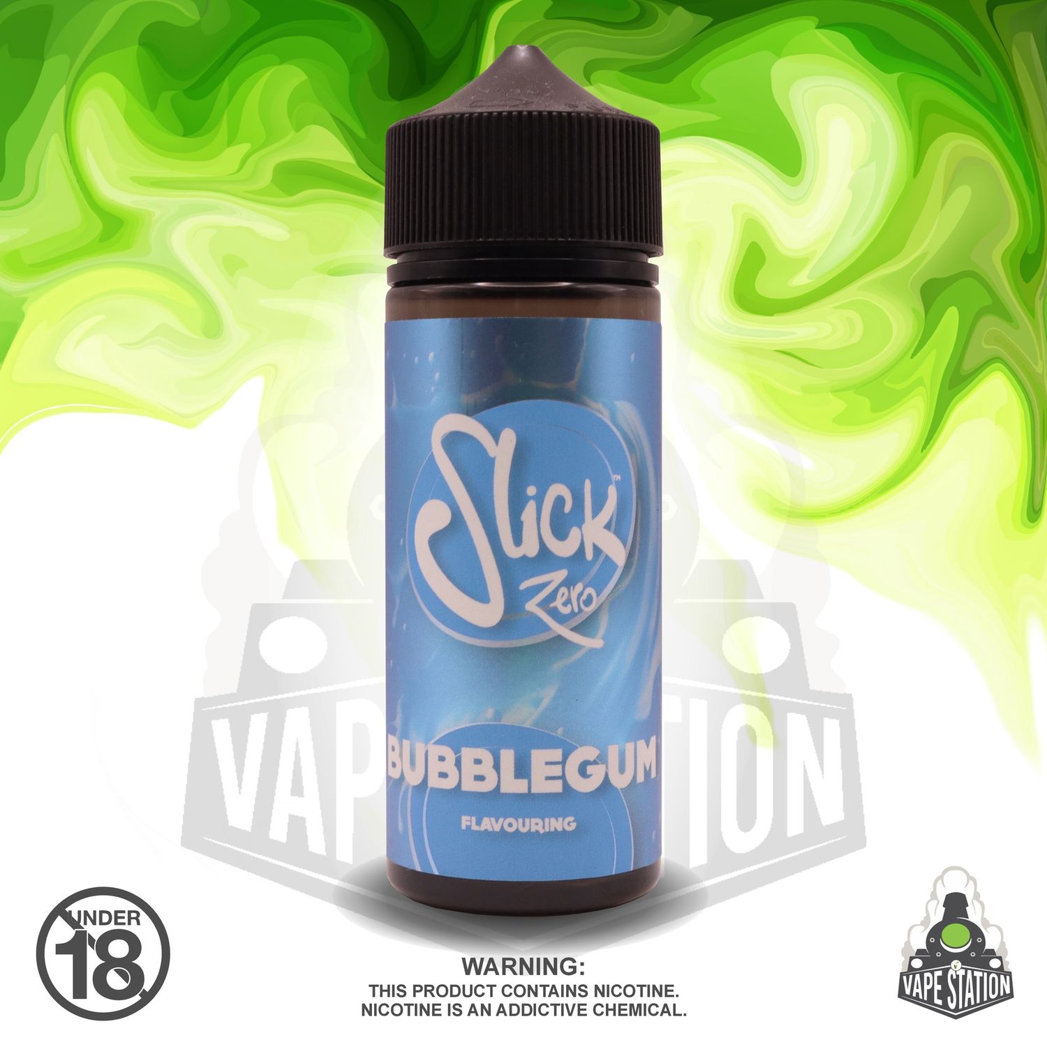 Slick Zero - Bubblegum - 120ml LONGFILL (Flavour Only)