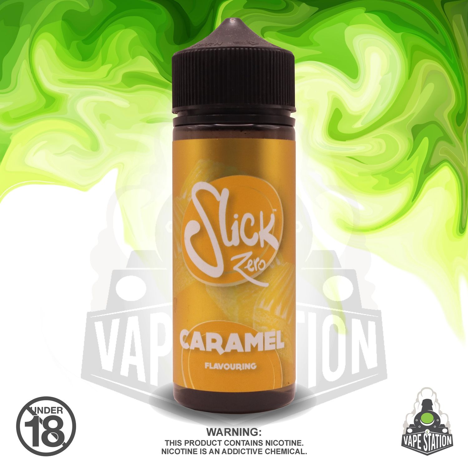 Slick Zero Longfill 120ml - Caramel (Flavour Only)