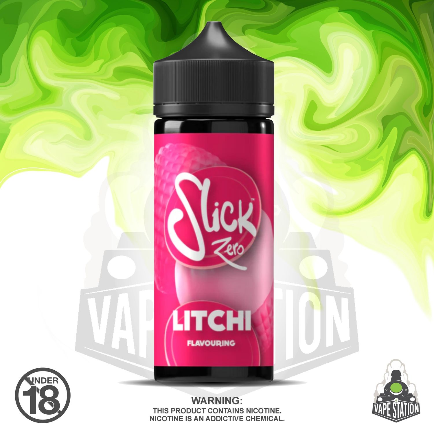 Slick Zero - Litchi - 120ml LONGFILL (Flavour Only)