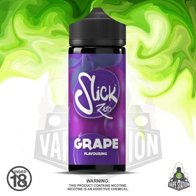Slick Zero - Grape - 120ml LONGFILL (Flavour Only)