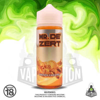 Binjai Mr De&#39;Zert - French Caramel - 120ml - 3mg
