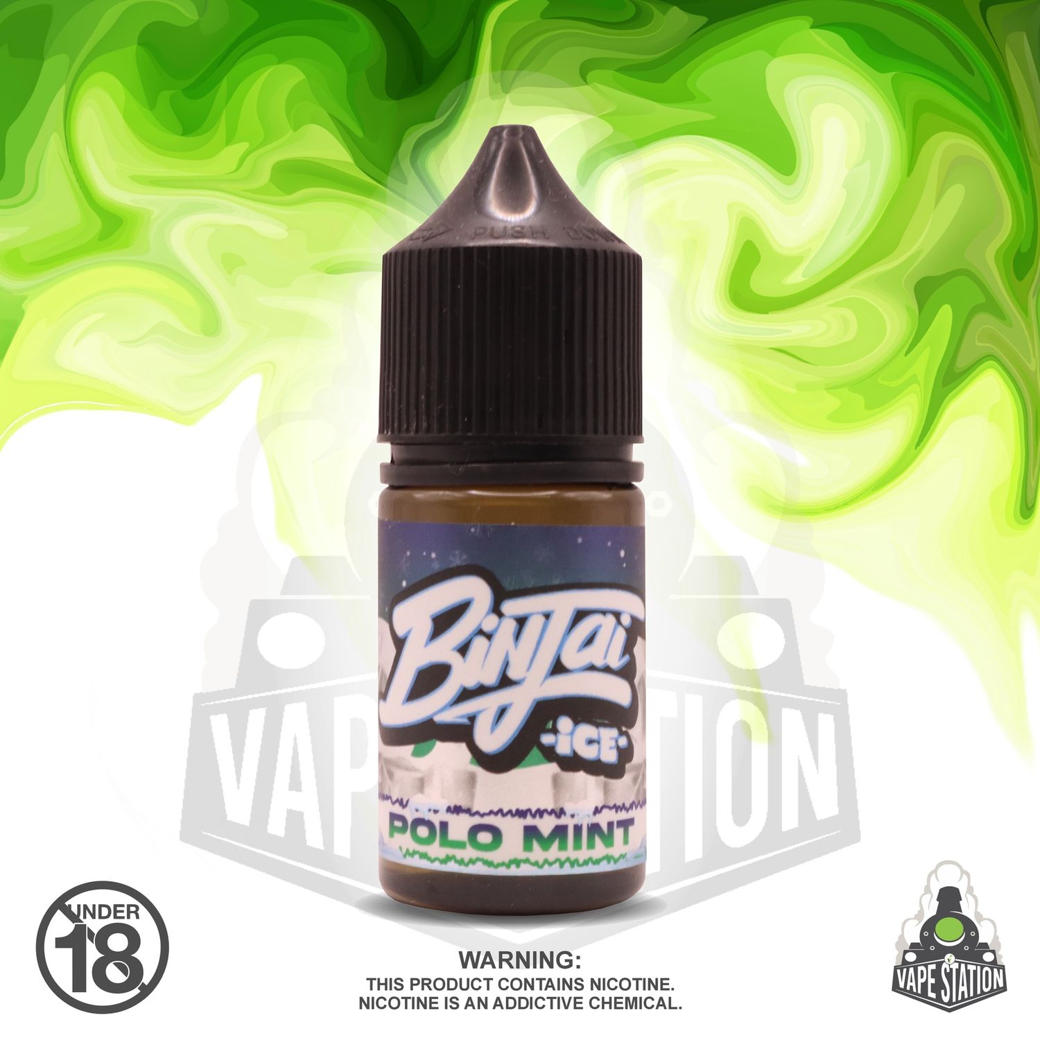 Binjai Ice - Polo Mint - 30ml - 50mg - Salt Nic