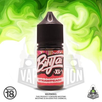 Binjai XL - Strawpeach - 30ml - 50mg - Salt Nic