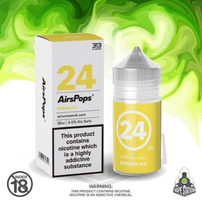 Airscream - AirsPops 313 Banana Ice - 30ml - 40mg