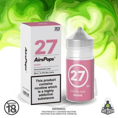 Airscream - AirsPops 313 Guava - 30ml - 40mg