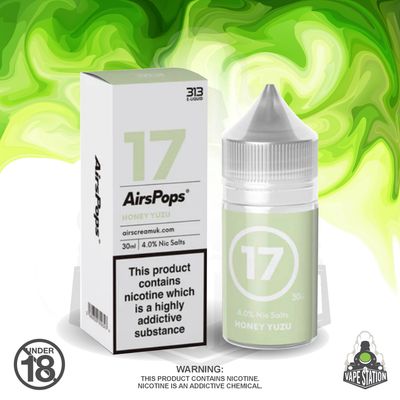 Airscream - AirsPops 313 Honey Yuzu - 30ml - 40mg