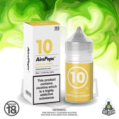 Airscream - AirsPops 313 Tarte Au Citron - 30ml - 40mg