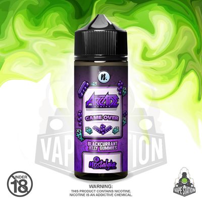Nostalgia - Arcade Game Over - 120ml - LONGFILL (Flavour Only)
