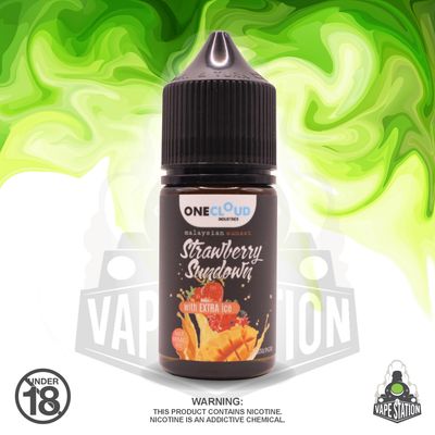 Malaysian Sunset -  Strawberry Sundown - 30ml  - 40mg - Salt Nic