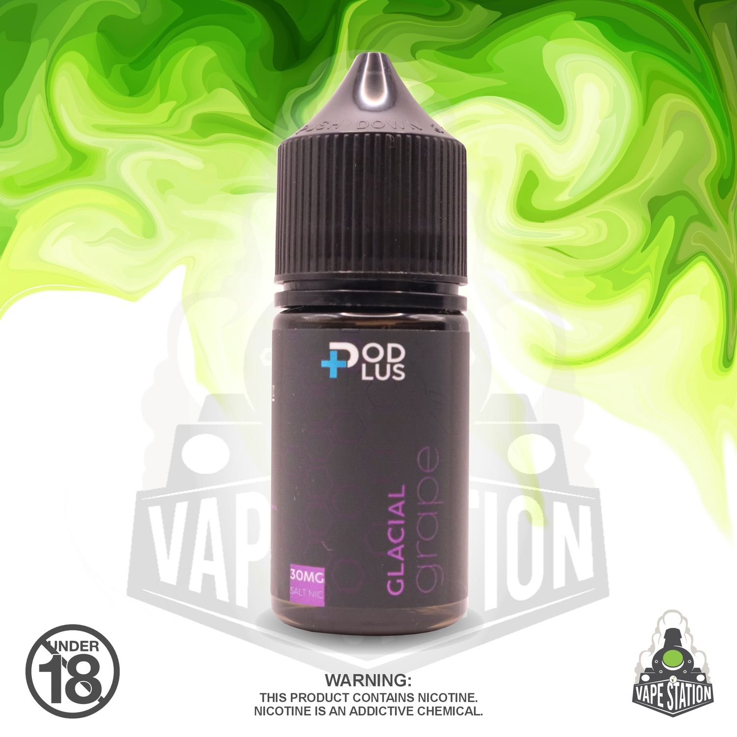 One Cloud Pods Plus - Glacial Grape - 30ml - 30mg