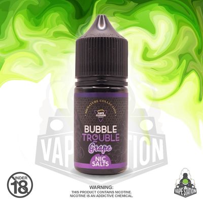 Cape Clouds - Bubble Trouble Grape - 30ml - 25mg - Nic Salts