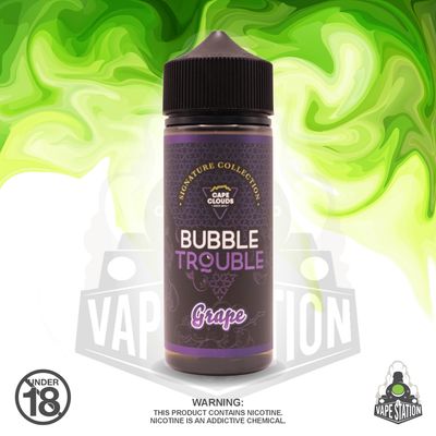 Cape Clouds - Bubble Trouble Grape  -120ml LONGFILL (Flavour Only)