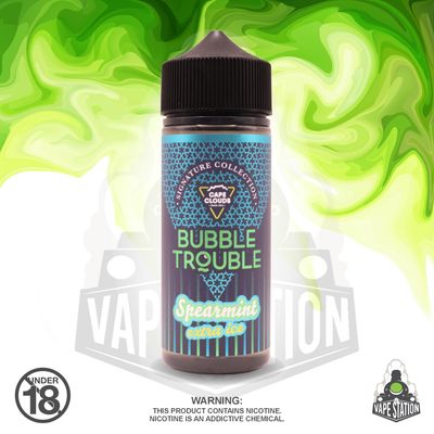 Cape Clouds - Bubble Trouble Spearmint Extra Ice - 120ml LONGFILL (Flavour Only)