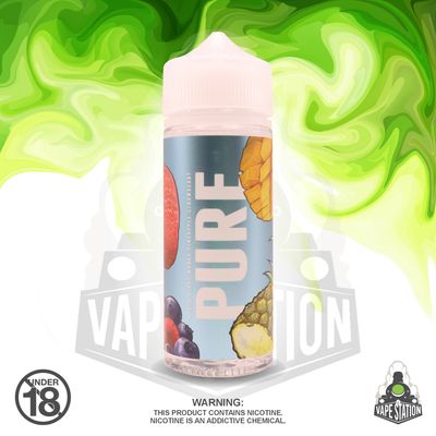 Pure Blue - 120ml Longfill Kit - 3mg