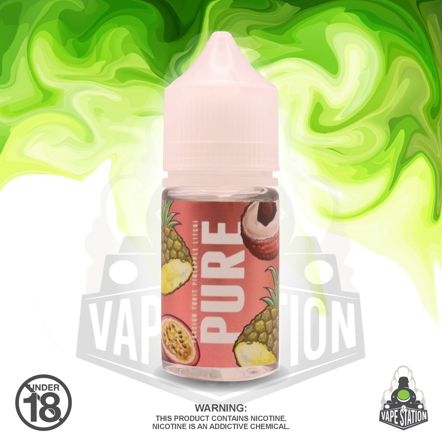 Pure Red - 30ml Longfill Combo - 20mg - Nic Salts