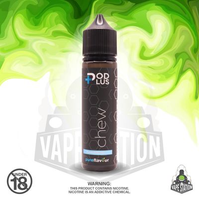 Pods Plus - LONGFILL 60ml SALTS 25mg - Chew (Flavour Only)