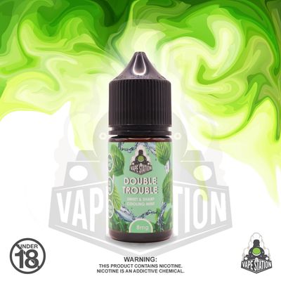 Vapestation - Double Trouble - 30ml - 8mg (MTL freebase)