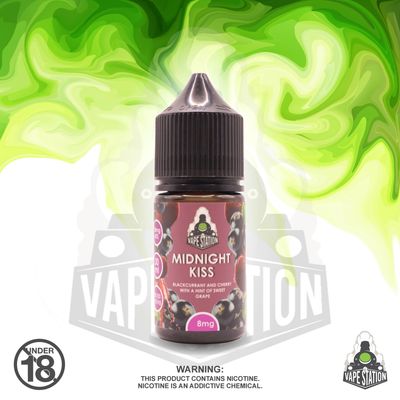 Vapestation - Midnight Kiss - 30ml - 8mg (MTL freebase)
