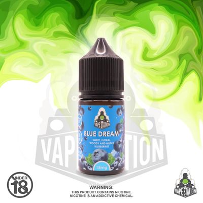 Vapestation - Blue Dream - 30ml - 18mg (MTL freebase)