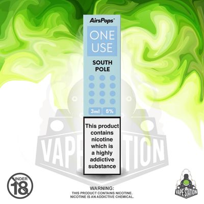 Airscream - AirsPops One Use 3ml - South Pole - 5%