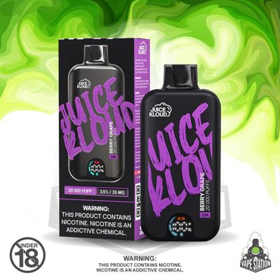 Juice Kloud - 20 000 Puff - Berry Grape - 35mg