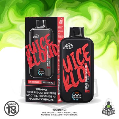 Juice Kloud - 20 000 Puff - Sour Watermelon - 35mg