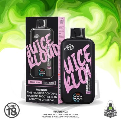 Juice Kloud -  20 000 Puff  - Strawberry Energy - 35mg