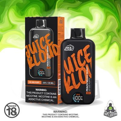 Juice Kloud - 20 000 Puff - Peach Mixed Berry - 35mg