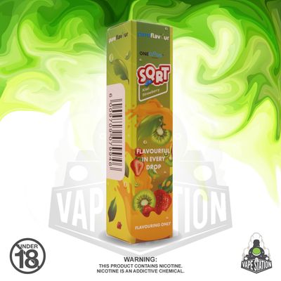SQRT - Kiwi Strawberry  - 60ml Longfill - 25mg (Flavour Only)