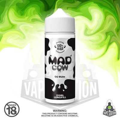 GBOM - Mad Cow - Original Milkshake  - 120ml LONGFILL (Flavour Only)