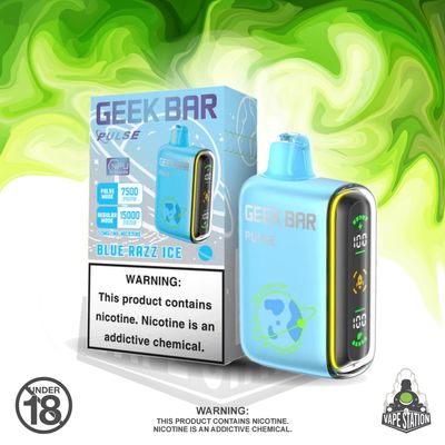 GeekBar Pulse - 15 000 Puff - Blue Razz ice - 50mg