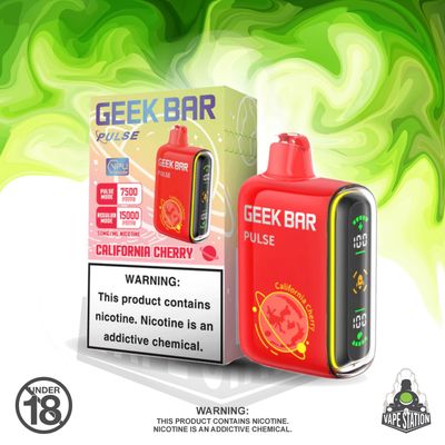 GeekBar Pulse - 15 000 Puff - California Cherry  - 50mg