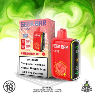 GeekBar Pulse - 15 000 Puff - Watermelon ice  - 50mg
