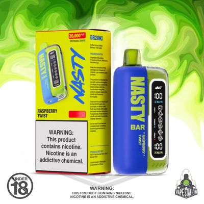 Nasty Bar XL - 20 000 Puff - Raspberry Twist - 50mg