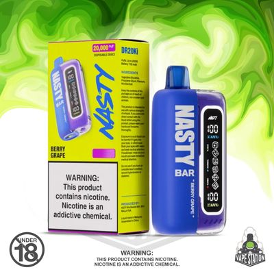 Nasty Bar XL - 20 000 Puff - Berry &amp; Grape - 50mg