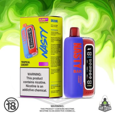 Nasty Bar XL - 20 000 Puff - Tropical Cherry - 50mg